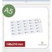 Quadrios 26SA162 26SA162 Pastille adhésive double-face blanc (L x l) 148 mm x 210 mm 1 pc(s)