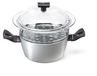Casserole à vapeur - 2,5 litres - Aluminium - Diamètre 20 cm