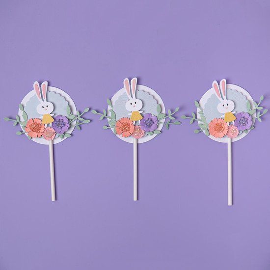 Sizzix Thinlits Snijmal Set - Hello Spring - 16 stuks