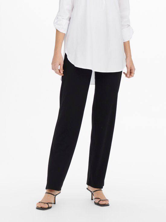 JDY JDYGEGGO STRAIGHT PANT JRS NOOS Women's Trousers - Size XXL - Black