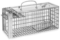 Ronada Cage à rats professionnel Métal Argent