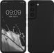 kwmobile telefoonhoesje geschikt voor Samsung Galaxy S22 - Hoesje voor smartphone - Precisie camera uitsnede - In zwart