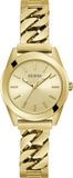 GUESS GW0653L1 Serena Dameshorloge Analoog Quartz Roestvrij Staal Goudkleurig