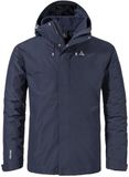 Schöffel Men 3-in-1 Jacket Style Okere Blue - Size 52