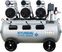 Hyundai 55757 Stille compressor - 70L - 8bar