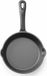 HENDI Gietijzeren skillet – zwart – 165 mm – met schenktuiten – ovenbestendig