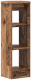 vidaXL Bijzetkast Oudhout 40 x 40 x 100 cm Geconstrueerd hout