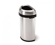 simplehuman CW1468 - Poubelle - 60 litres - Acier inoxydable
