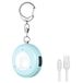 Alarme de sécurité personnelle SC300 130dB avec lampe torche à LED stroboscopique - Bleu