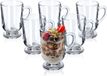KADAX Koffieglazen, set van 6, 300 ml, transparant glas