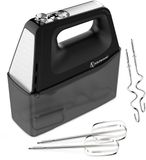 Kitchenwell Handmixer - 10 Snelheden met Turbofunctie - Puls functie - Deeghaken & Kloppers - Opberghouder