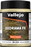Vallejo Modelbouwdecoratie - 26224 Water Textures 224 - Rivierwater - 200ml Effecten potje