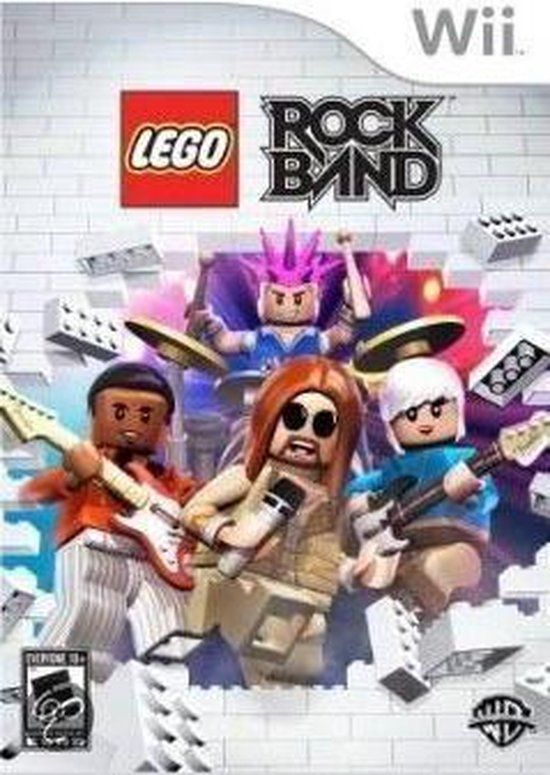Warner Bros Home Entertainment LEGO ROCK BAND Nintendo Wii Muziek Standard edition Dvd-rom
