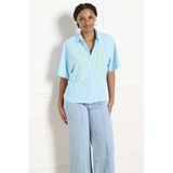 LOLALIZA gestreepte blouse blauw