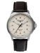 Bauhaus Aviation Herenhorloge met lederen band titanium automatisch 10 ATM saffierglas datum 2864-5