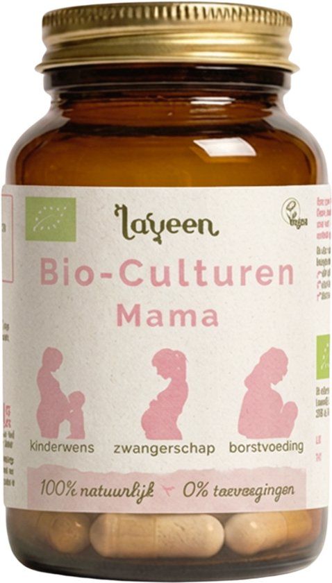 laveen BIO Vega Mama Pre+Probiotica - 30 vegacapsules - BIO gecertificeerd