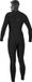 O'Neill 2024 Hyperfreak+ 5/4mm Borst Ritssluiting GBS Dames Wetsuit met Capuchon - Zwart - Maat 08