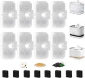 OEM Vervangingsfilterset voor kattenbakken, 16-delig, met koolstoffilters en schuimfilters voor kattenbakken van 2,5 liter, modellen PLWF005, PLWF115, PLWF105