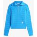 Tommy Hilfiger Co Cable Mid Gg 1/2 Zip Bleu Fascinant