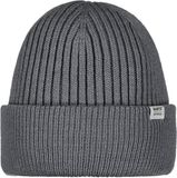 Barts Nieck Beanie Heren Mutsen Dark Heather