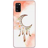 Samsung Galaxy A41 dreamcatcher lune bedrukt siliconen hoesje