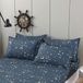Goodivery ® Housse de coussin 50 x 75 cm, set de 2, bleu