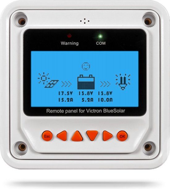 Victron Remote Panel for BlueSolar PWM-Pro - White