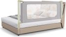 Lit bébé Box, 200 cm, lavable, gris