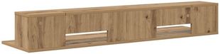 vidaXL Studiobureau Artisanaal Eiken 130 x 36 x 19,5 cm Bewerkt Hout