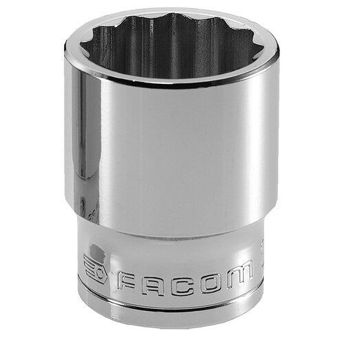 Facom Doppen 1/2" 12-kant, metrisch - S.30