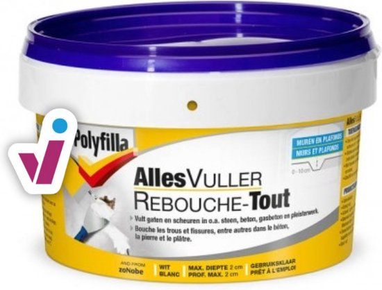 Polyfilla Allesvuller Pasta - Wit - 500g