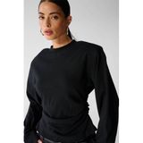 Shoeby getailleerde top - zwart