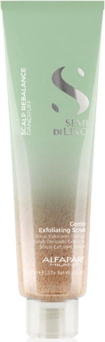 Alfaparf Milano Semi Di Lino Scalp Rebalance Gentle Exfoliating Scrub 150 ml