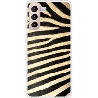 Zebre Verstevigd hoesje met sublimatie bedrukking, compatibel met Samsung Galaxy S21