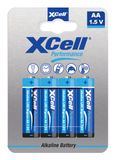 XCell AA Alkaline Batterij (4 stuks)
