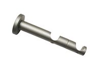 GARDINIA Combibeugel 2-Run open voor Ø 19 mm zilver 9/6 cm, metaal