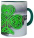 Mok 330 ml - Groene Shamrock Print