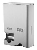MediQo-line Maandverband- & tampondispenser klein RVS