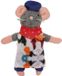 Bambolino Sam & Julia Het Muizenhuis Pluche knuffel Artiest - Speelgoed kinderen - 12 cm