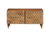 Maison Exclusive Table basse 80x50x40 cm, manguier massif