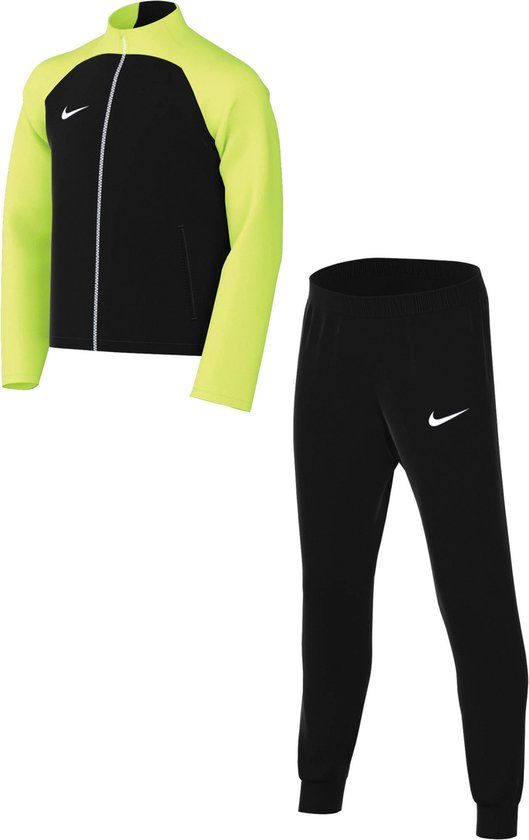 Nike Dri-FIT Trainingspak Kinderen - Zwart/Geel - Maat 110