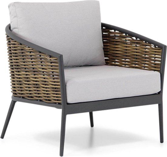 Coco Lanai Lounge Tuinstoel - Transparant - Aluminium