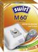 Swirl Sacs d'aspirateur M60 4 pièces
