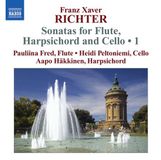 Richter: Naxos Pauliina Fred - Franz Xaver Richter: Sonatas for Flute, Harpsichord and Cello 1 (CD)
