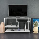 Hanah Home Scandinavische tv-standaard, wit, 120 x 39 x 75 cm