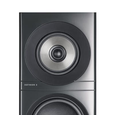 Teufel Definion 3S - Zwart - 100W - Boekenplankspeaker