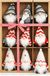 oCreon Kerstmanhangers voor in de kerstboom - Set van 9 - Betoverende
