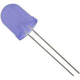 TRU COMPONENTS 1573766 Bedrade LED Blauw Rond 10 mm 700 mcd 50 ° 20 mA 3.1 V