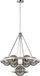 Feiss LED Kroonluchter | 7X E14 Max 60W | Dimbaar | Polished Nickel