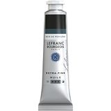 Lefranc Bourgeois 405144 Extra fijne Lefranc olieverf met hoogwaardige kunstenaarspigmenten, lichtecht, verouderingsbestendig - 40ml Tube, Perylene Black